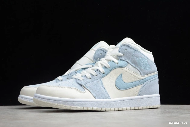 Air Jordan Textures Mixed DA4666-100 1 Mid Blue 1126